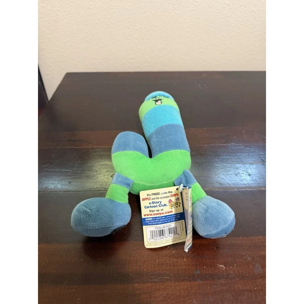 Vintage 2000 Eurps Alphabet Plush Letter J NWT